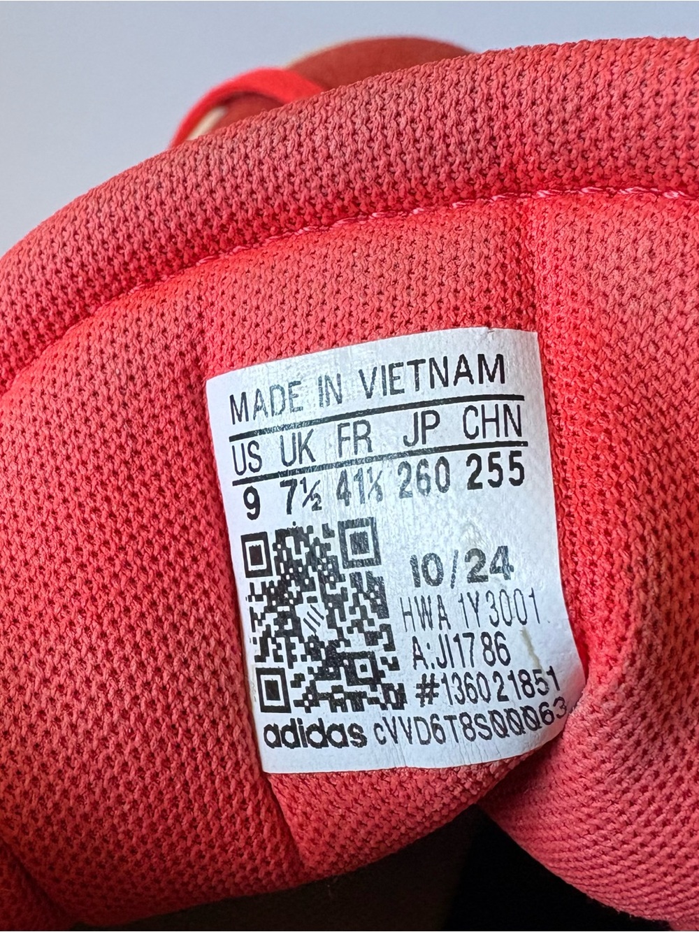 adidas Vl Court Bold Platform Sneaker Red Pink Retro Athleisure Suede Leather - Picture 6 of 7